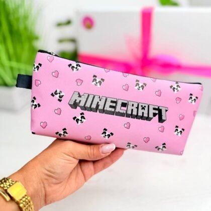 Пенал " Майнкрафт" рожевий
Minecraft