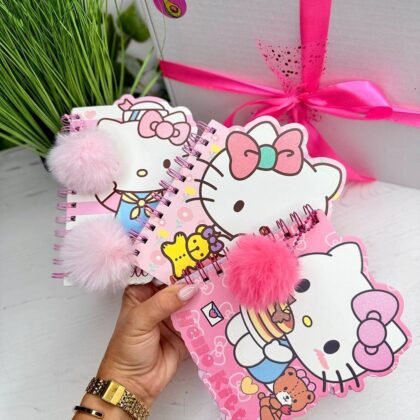 Блокнот з брелоком "Хелоу Кітті" Hello Kitty