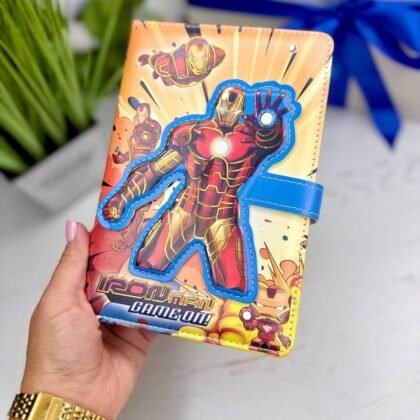 Блокнот-планер з кольоровими сторінками "Залізна людина" Ironman