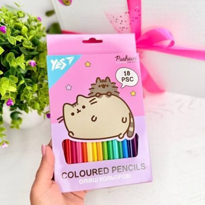 Олівці "Пушин" Yes Pusheen 18 кольорів